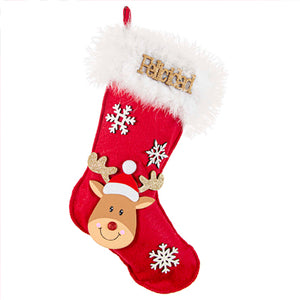 Bota Navideña Reno