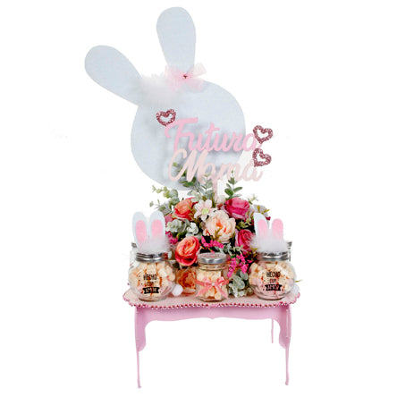 Mesita Recuerdos Con Orejas Conejo