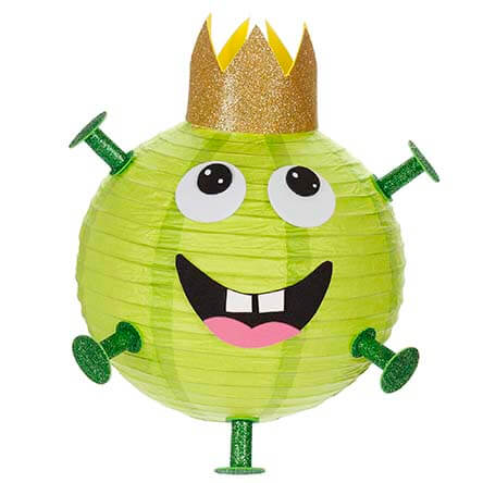 Adorno De Papel Covid Con Corona