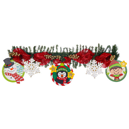 Guia Navideña Con Personajes