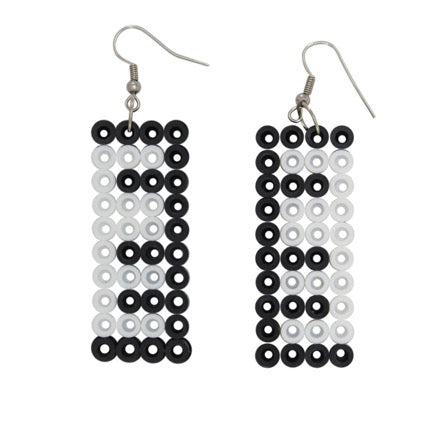 Aretes De Teclado Con Tubitos
