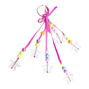 Llavero Fiusha Con Estrellas