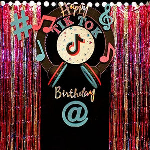 Escenario Decorativo Tik Tok