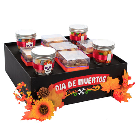 Caja Con Dulceros Dia De Muertos