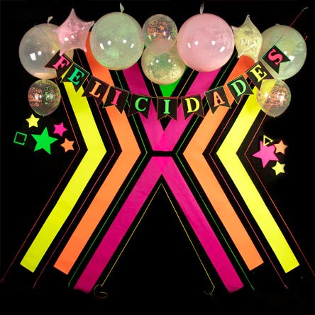 Decoración  Fiesta Neón