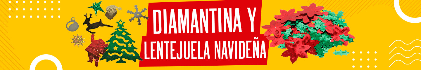 Diamantina y Lentejuela Navidad