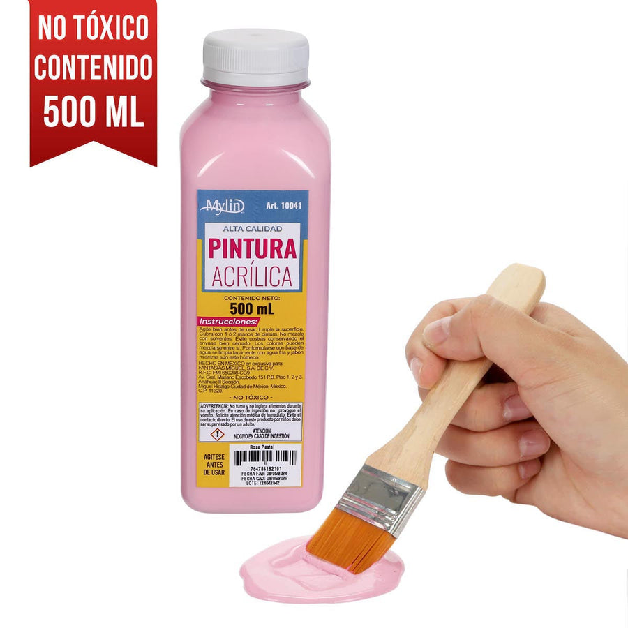Art.10041 Pintura Acrílica Mylin 500ml 1pz