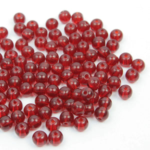 Art.10343 Bolita Cristal Rojo