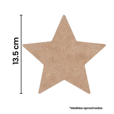 Fantasías Miguel Art.10345 Estrella Grande 13.5cm 3pz