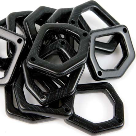 Art.10376 Cuenta Fina Plástica Acabado Espejo