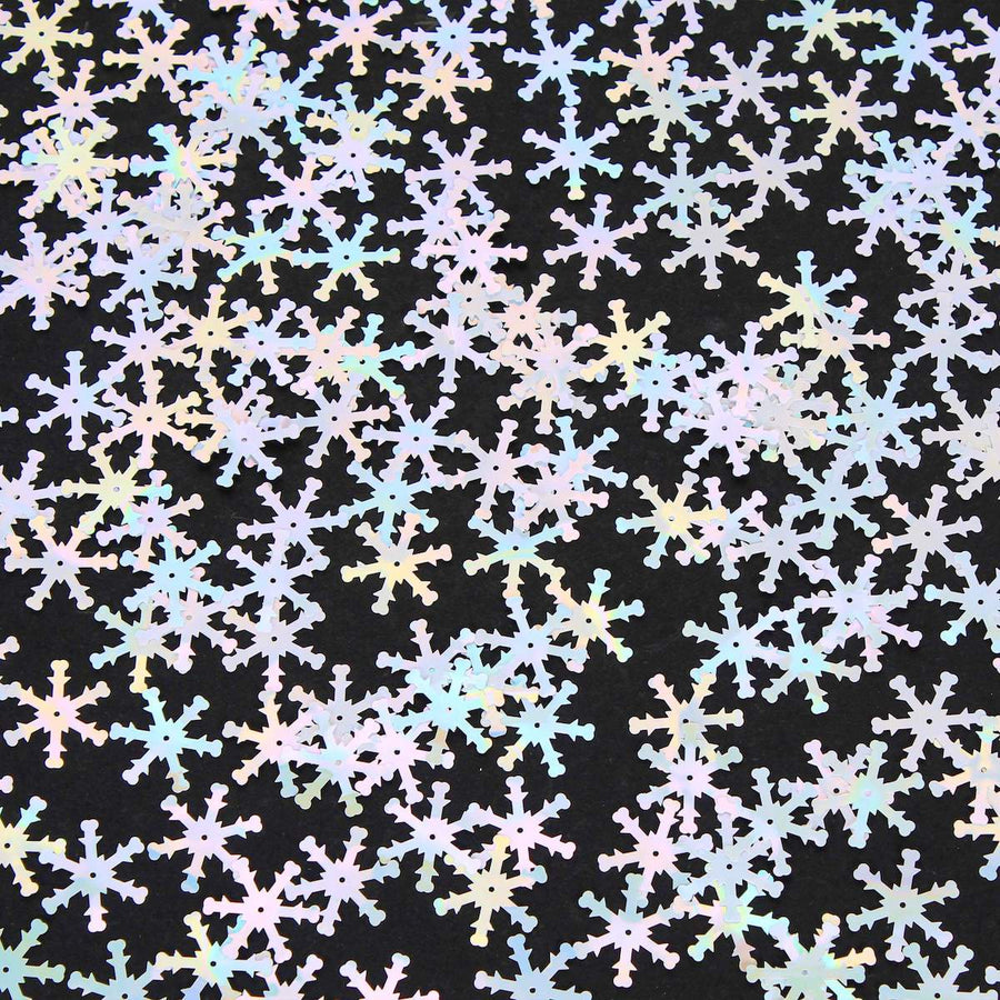 Art.10395 Lentejuela Copo de Nieve Extra 21mm 10g
