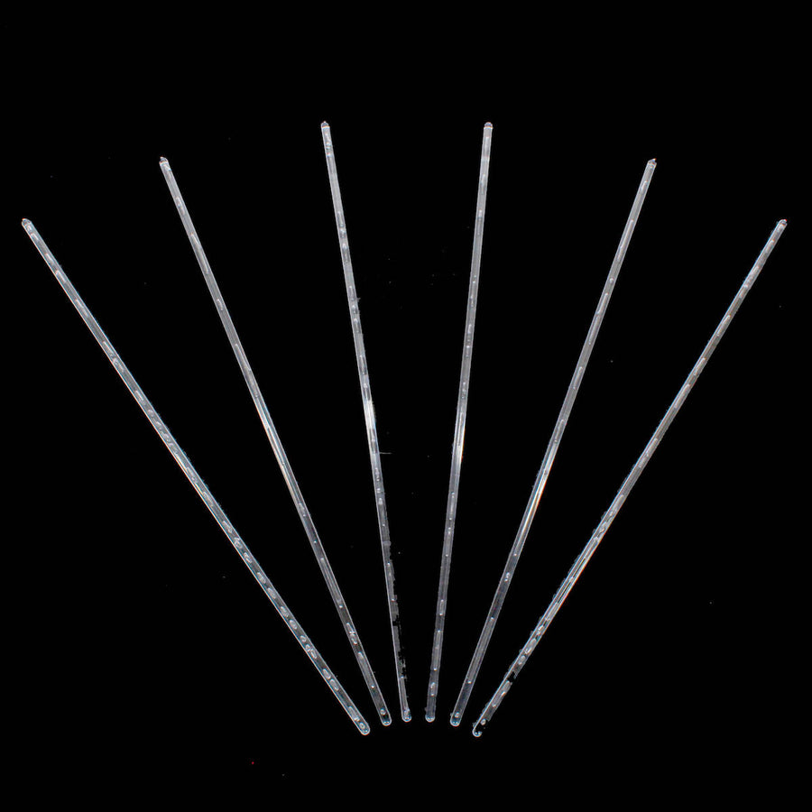 Art.1058 Palitos De Plástico 40cmx5mm 6pz