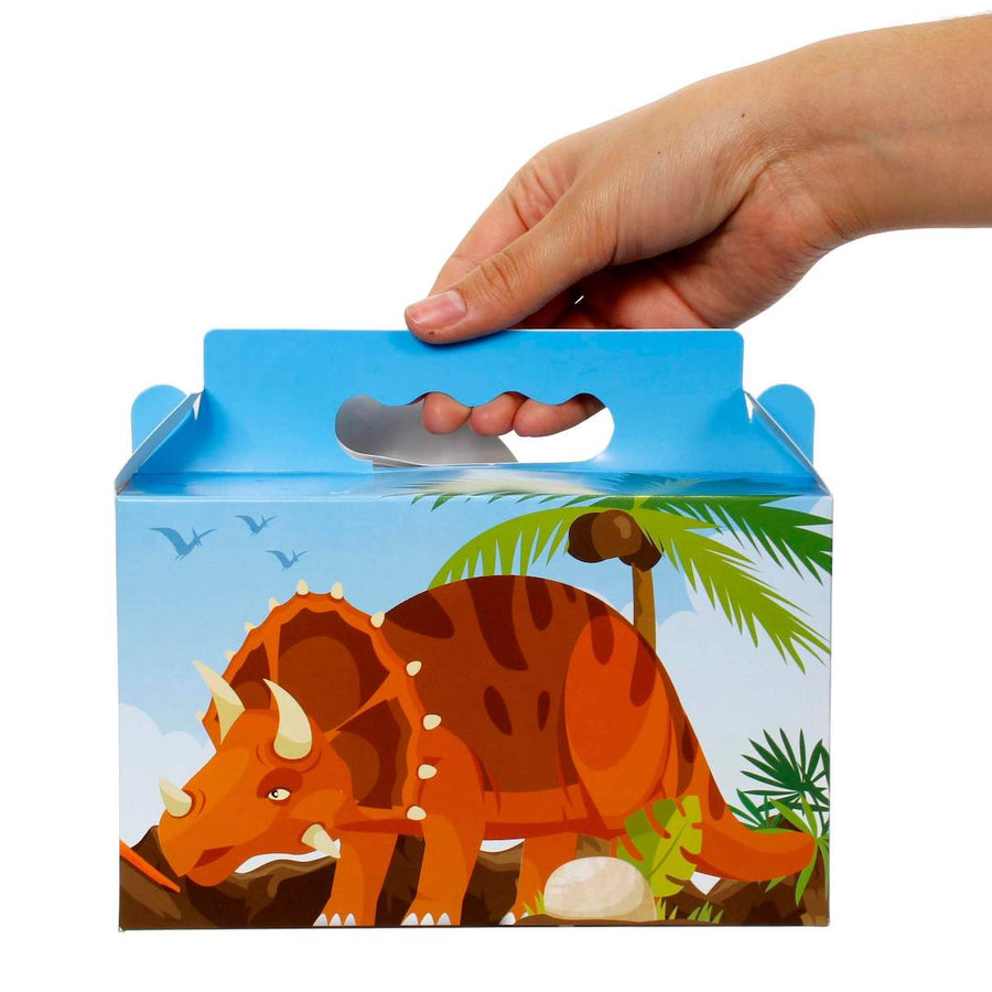 Art.10587 Lonchera Dinos 16.5x19.5x9cm 2pz