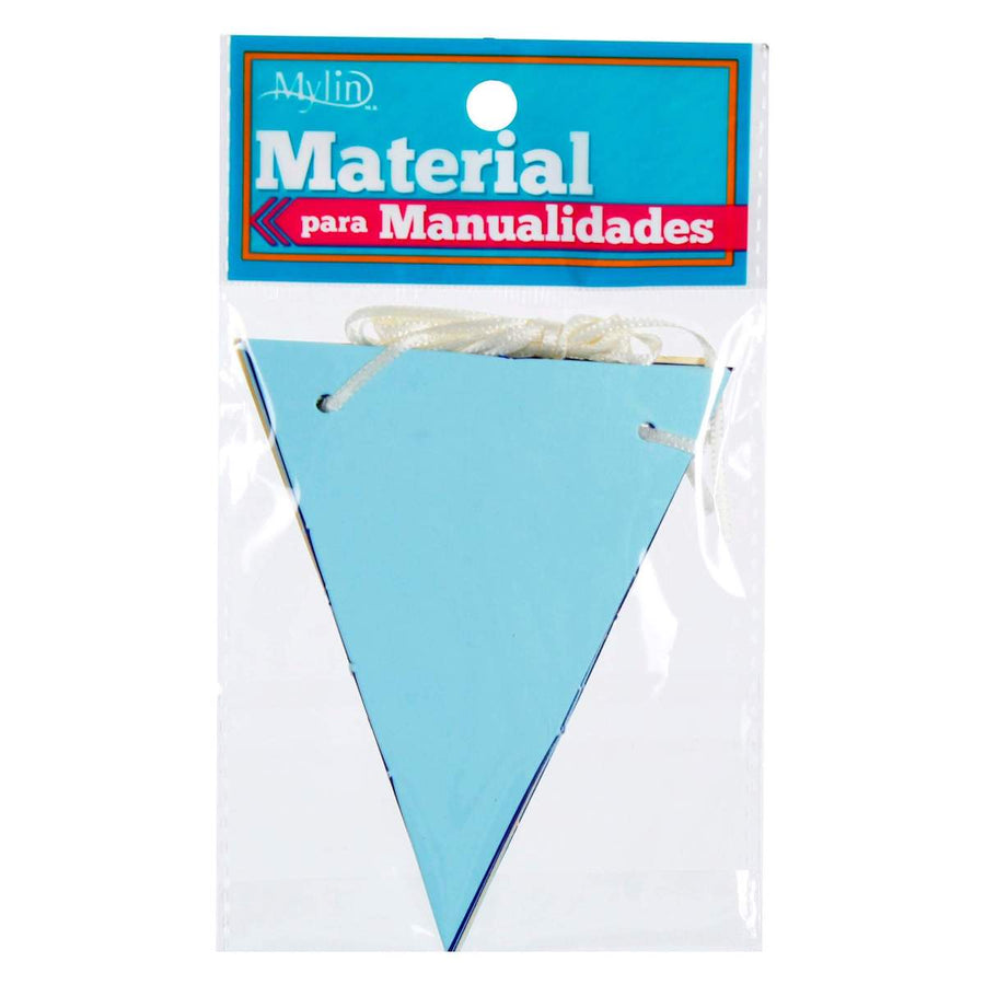 Art.10614 Guía Banderín Chico 9.5x8cm      1.60m 1pz