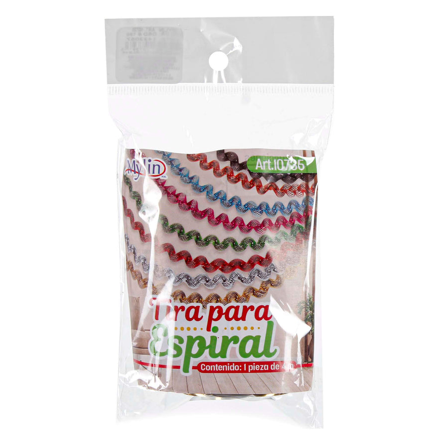 Art.10735 Tira Espiral De PVC 8cmx4m 1pz