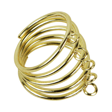 Art.10784 Anillo C/Argollas Oro