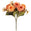 Fantasías Miguel Art.10920 Ramo Rosas Surtido x5 25cm 1pz Durazno/Crem