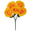 Fantasías Miguel Art.10923 Bush Rosas x5 33cm 1pz Amarillo
