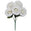 Fantasías Miguel Art.10923 Bush Rosas x5 33cm 1pz Blanco