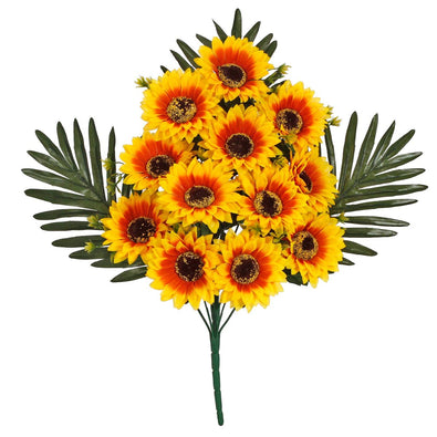 Fantasías Miguel Art.10930 Abanico Girasol x12 50cm 1pz