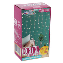 Art.1108 Cortina Con 120 Leds 1.5x1m 1pz