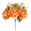 Fantasías Miguel Art.11084 Ramo Peonia Con Jacinto x7 35cm     (Aprox) 1pz Naranja