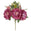 Fantasías Miguel Art.11084 Ramo Peonia Con Jacinto x7 35cm     (Aprox) 1pz Morado