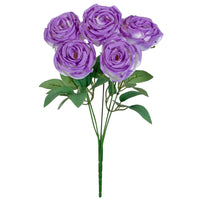 Art.11128 Ramo Rosas x5 37cm 1pz