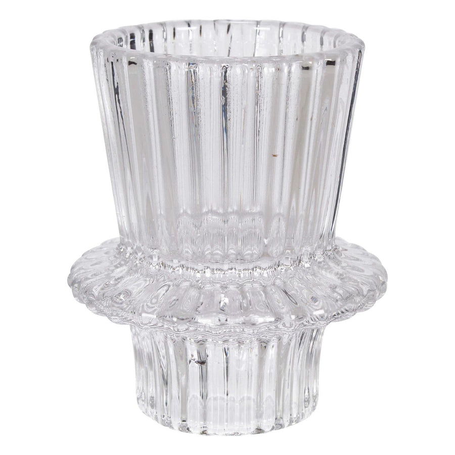 Art.11184 Portavela Cristal 6.9x5.9cm 1pz