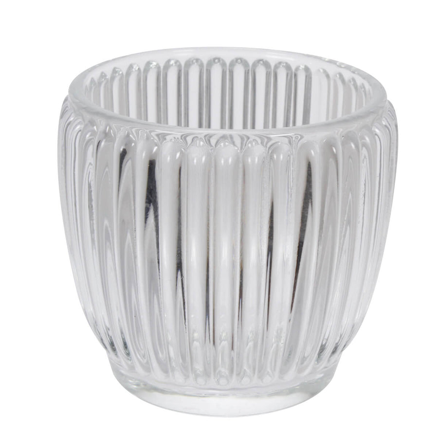 Art.11198 Portavela Cristal 7x7.6cm 1pz