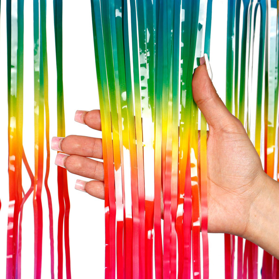 Art.11210 Cortina Arco Iris 2x1m 1pz