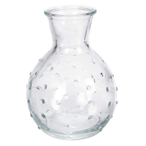 Art.11225 Mini Florero De Cristal 10x7.5cm 1pz