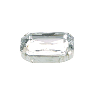 Art.11231 Piedra Acrílica Con Casquillo Rectangular