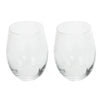 Fantasías Miguel Art.11238 Vasos Cristal 12x9.5cm 2pz