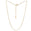 Fantasías Miguel Art.11320 Collar De Cadena 40cm 1pz 4 Oro