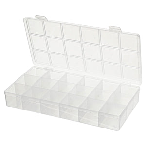 Art.11381 Caja Organizadora Con 18 Divisiones 3x20.5x10.5cm 1pz