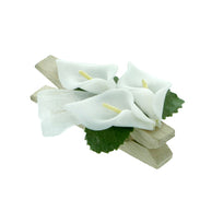 Art.11388 Clip De Madera Con Flor