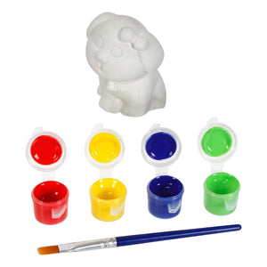 Art.11407 Kit Figura Yeso Con Pintura/Pincel 7x5cm    (Aprox)