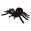 Fantasías Miguel Art.11510 Araña Con Textura 4x21cm 1pz Negro