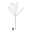 Fantasías Miguel Art.11543 Vara Pampa Plástica con Luz 82cm 1pz Blanco