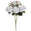 Fantasías Miguel Art.11554 Ramo Rosas Mixto x9 45cm 1pz Blanco