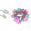 Fantasías Miguel Art.11577 Serie Led Bolita 8 funciones 1.5cm  5m 1pz Multi-Color