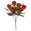 Fantasías Miguel Art.11592 Ramo Rosas x7 33cm 1pz Naranj/Amari