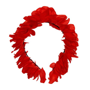 Art.11602 Diadema Flores 20x19cm    (Aprox) 1pz