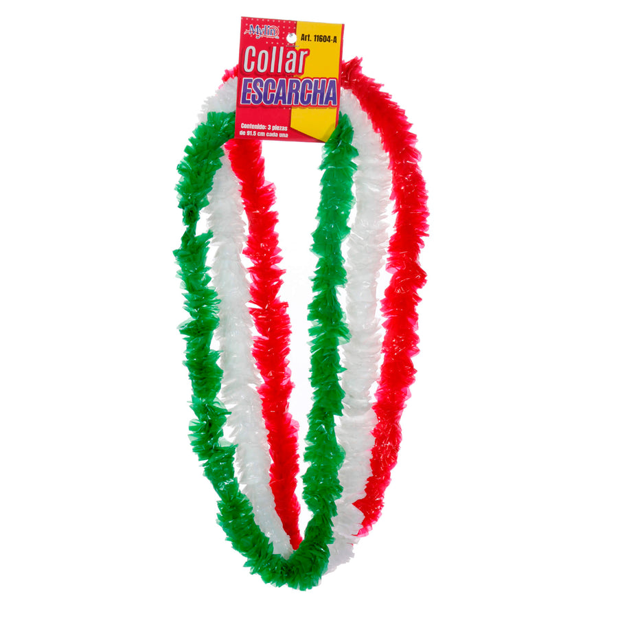 Art.11604 Collar Escarcha 91.5cm 3pz