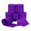 Fantasías Miguel Art.11614 Guirnalda De Papel 5cmx3m 6pz Morado