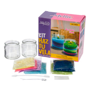 Art.11636 Kit Haz Tu Vela con Arena 6x6cm