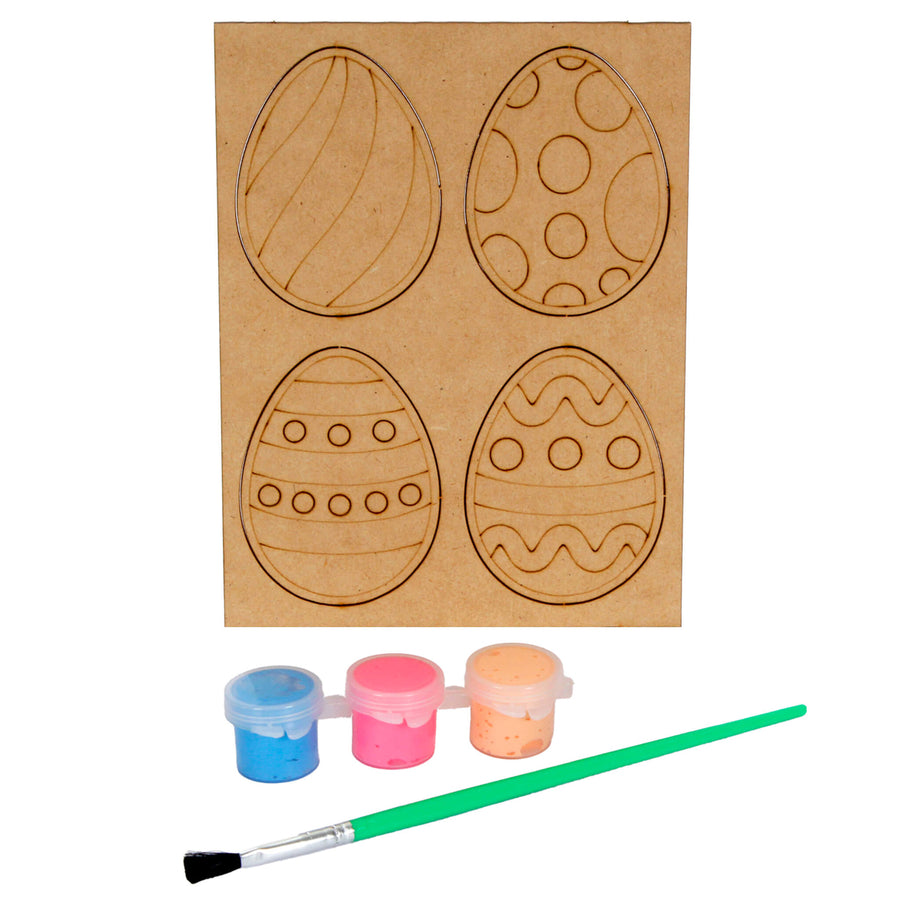 Art.11695 Kit Pascua Con Pintura Y Pincel