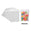 Fantasías Miguel Art.11722 Bolsa Ziplock 15x10.5cm 30pz Blanco