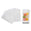 Fantasías Miguel Art.11726 Bolsa Ziplock 10x6cm 30pz Blanco